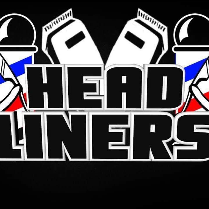 Headliners Barbershop &amp; Salon Logo