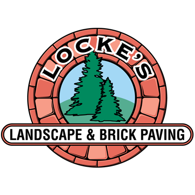 Locke's Landscape &amp; Brick Paving Logo