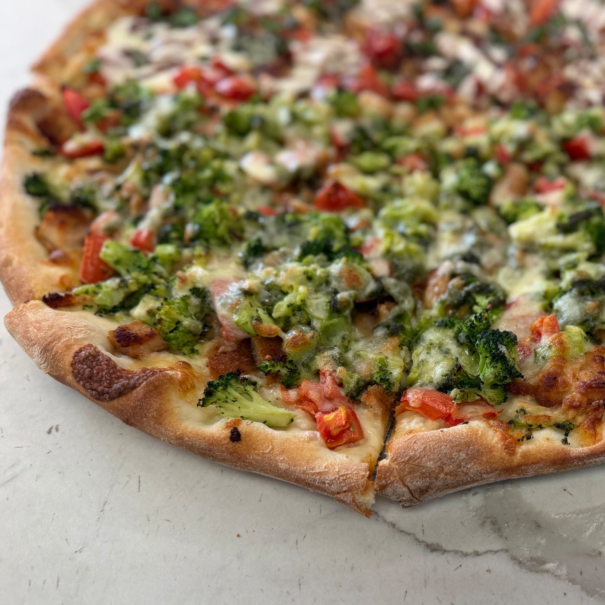 Tricolor Pizza