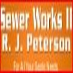 Sewer Works II R J Peterson Logo