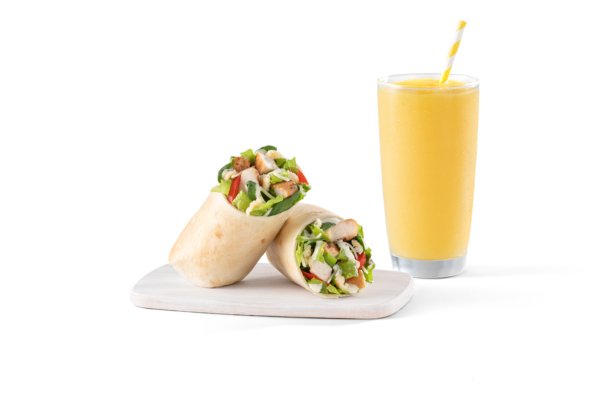 SMOOTHIE AND A WRAP