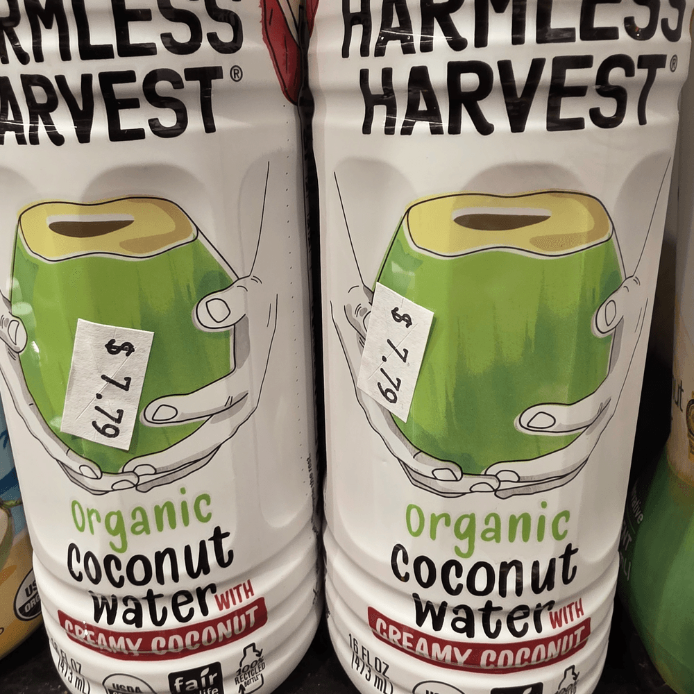 Harmless Coconut Water 16 oz.