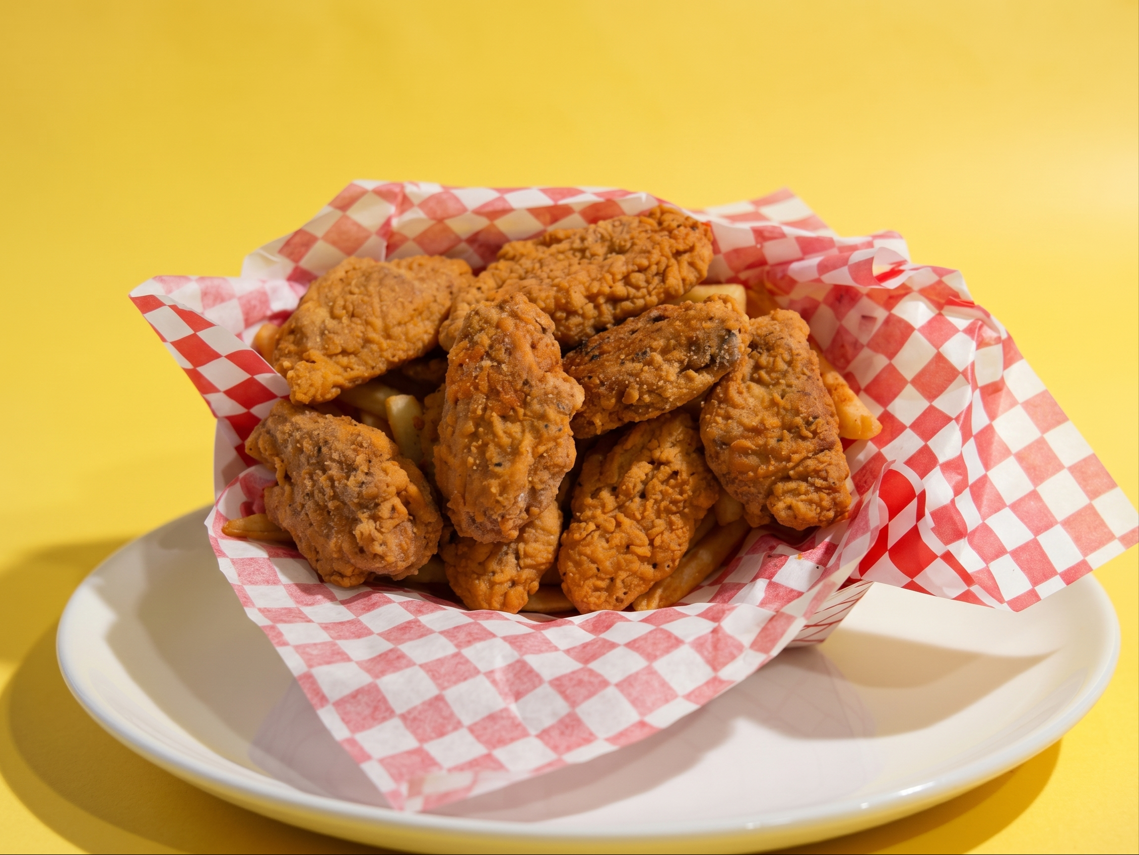 Buffalo Wing Basket (6 PC)
