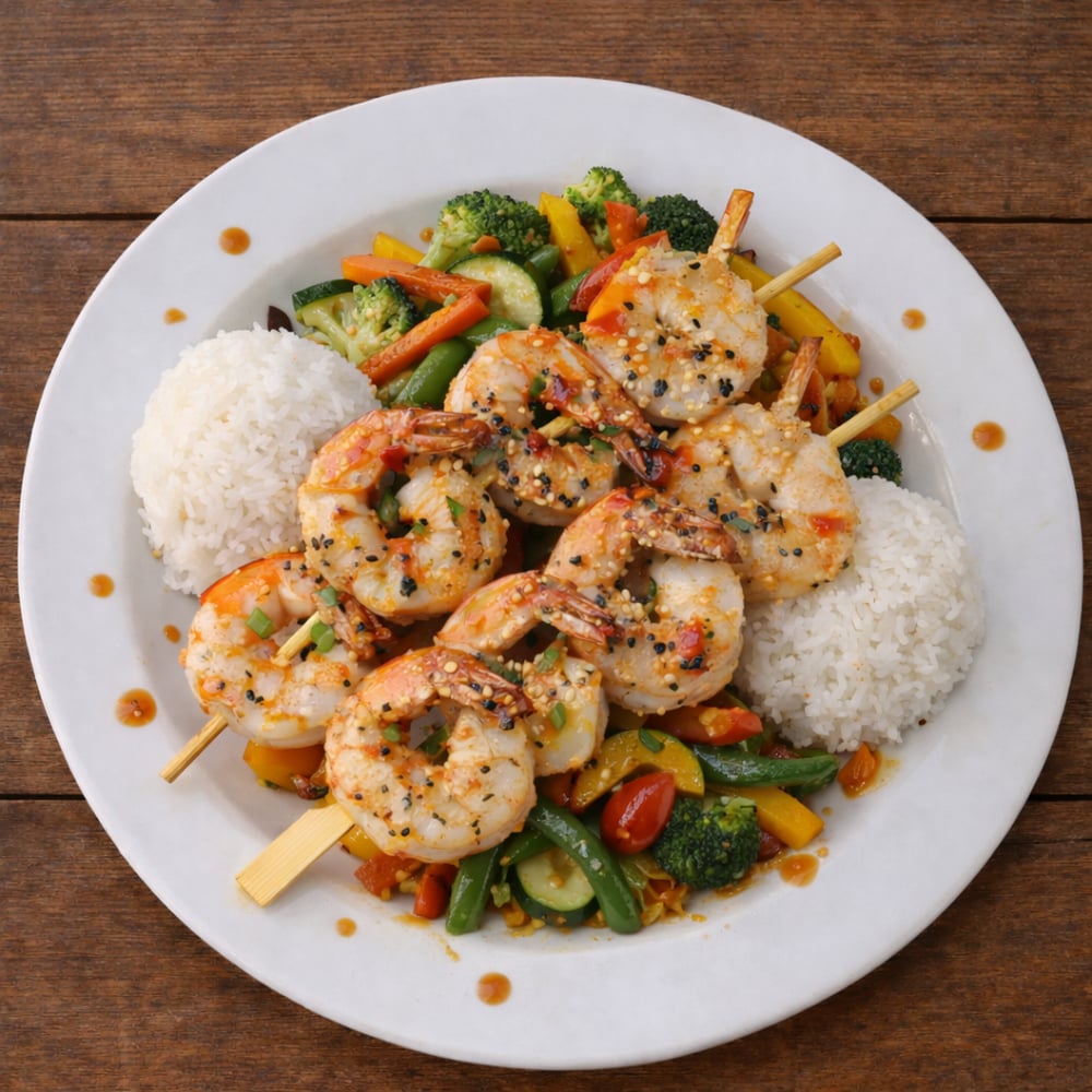 Grilled Shrimp Skewers