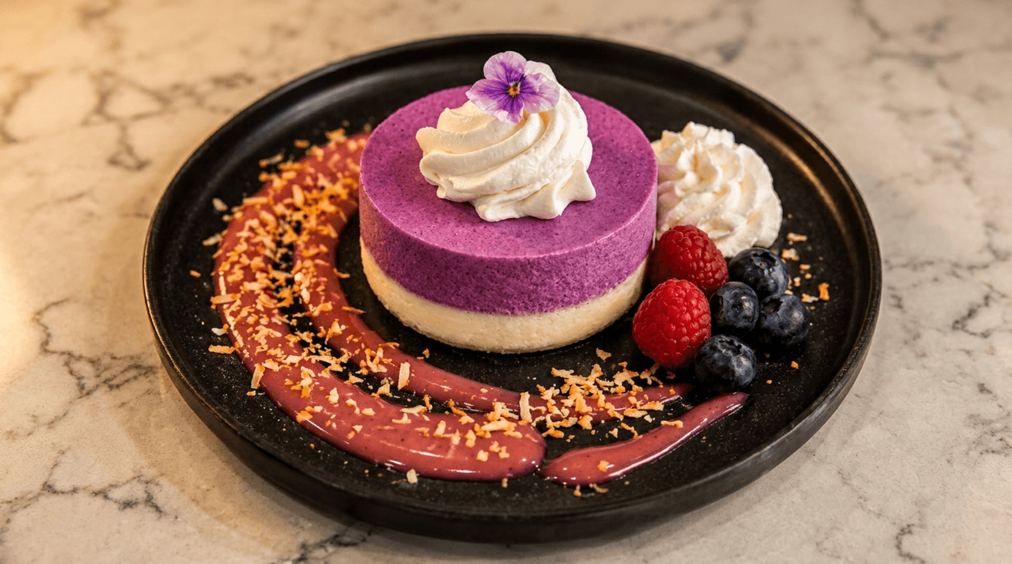 Ube Cheesecake