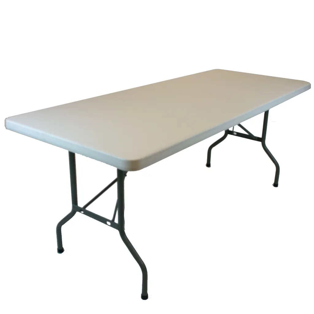8' rectangle banquet table
