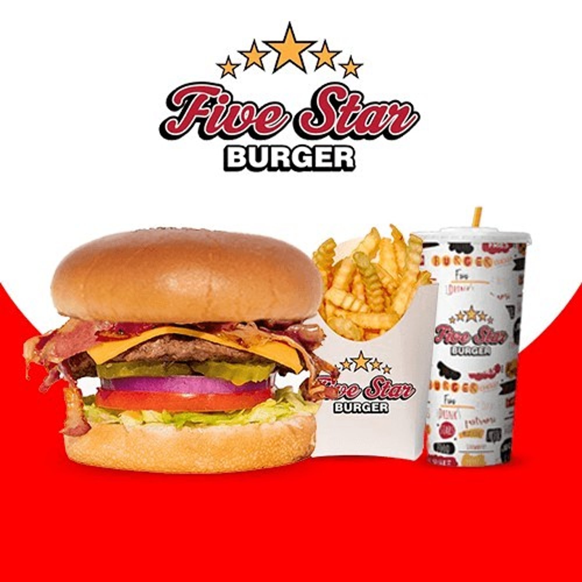 6.Pastrami Burger Combo