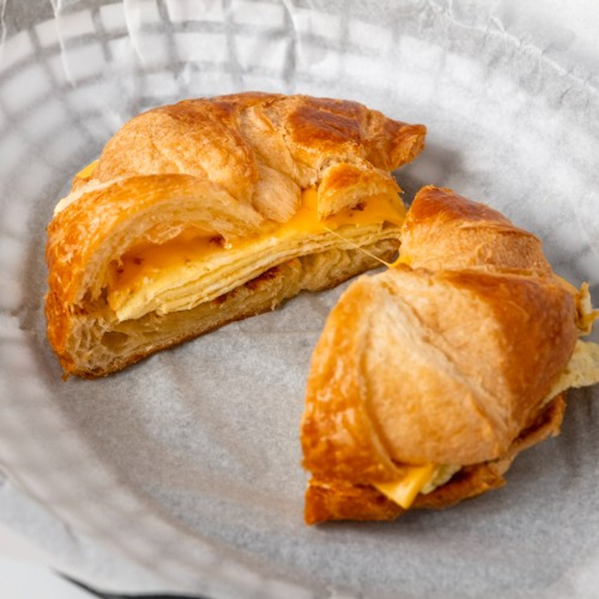 1. Egg and Cheese Croissant