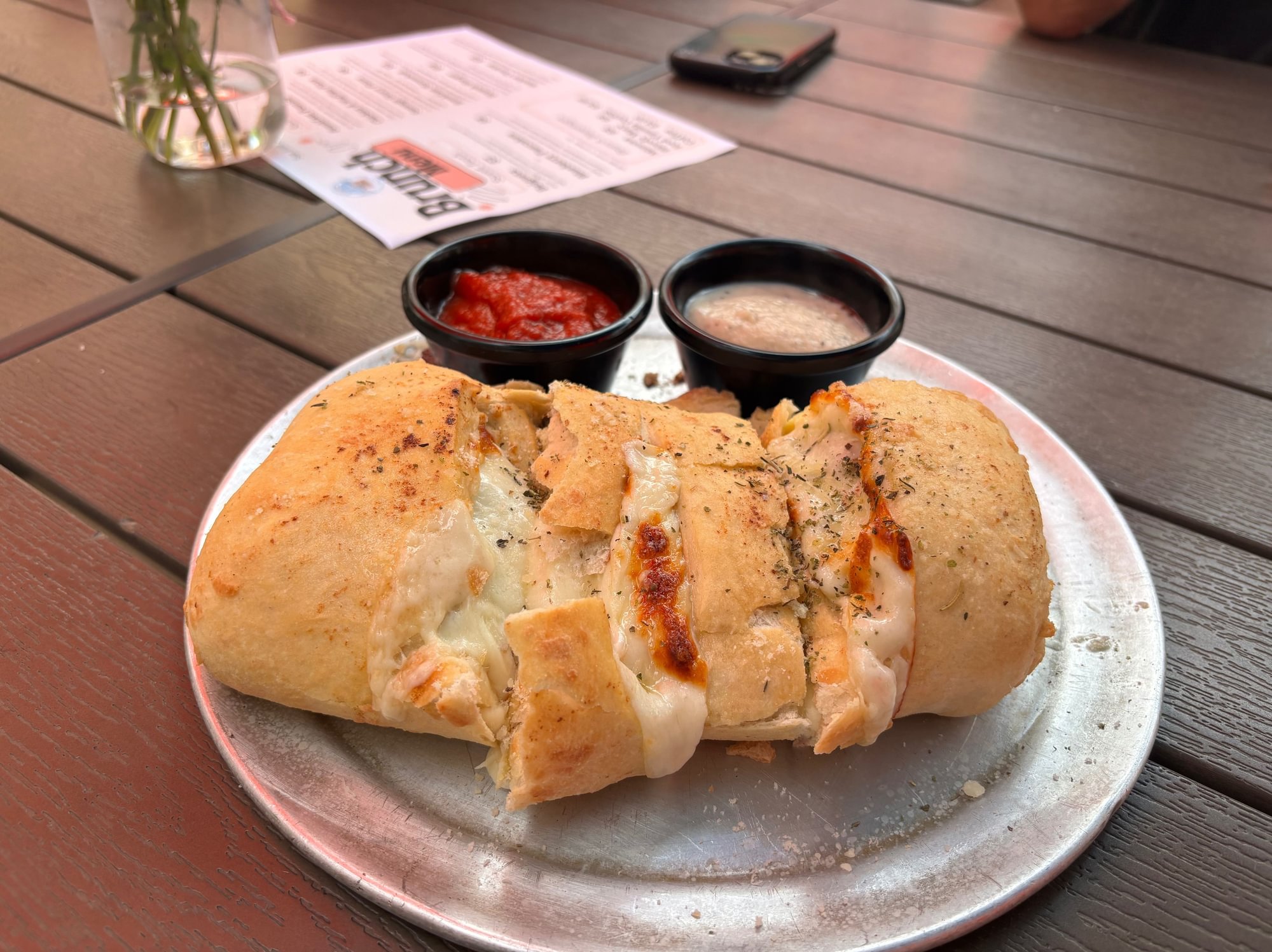 Breakfast Stromboli