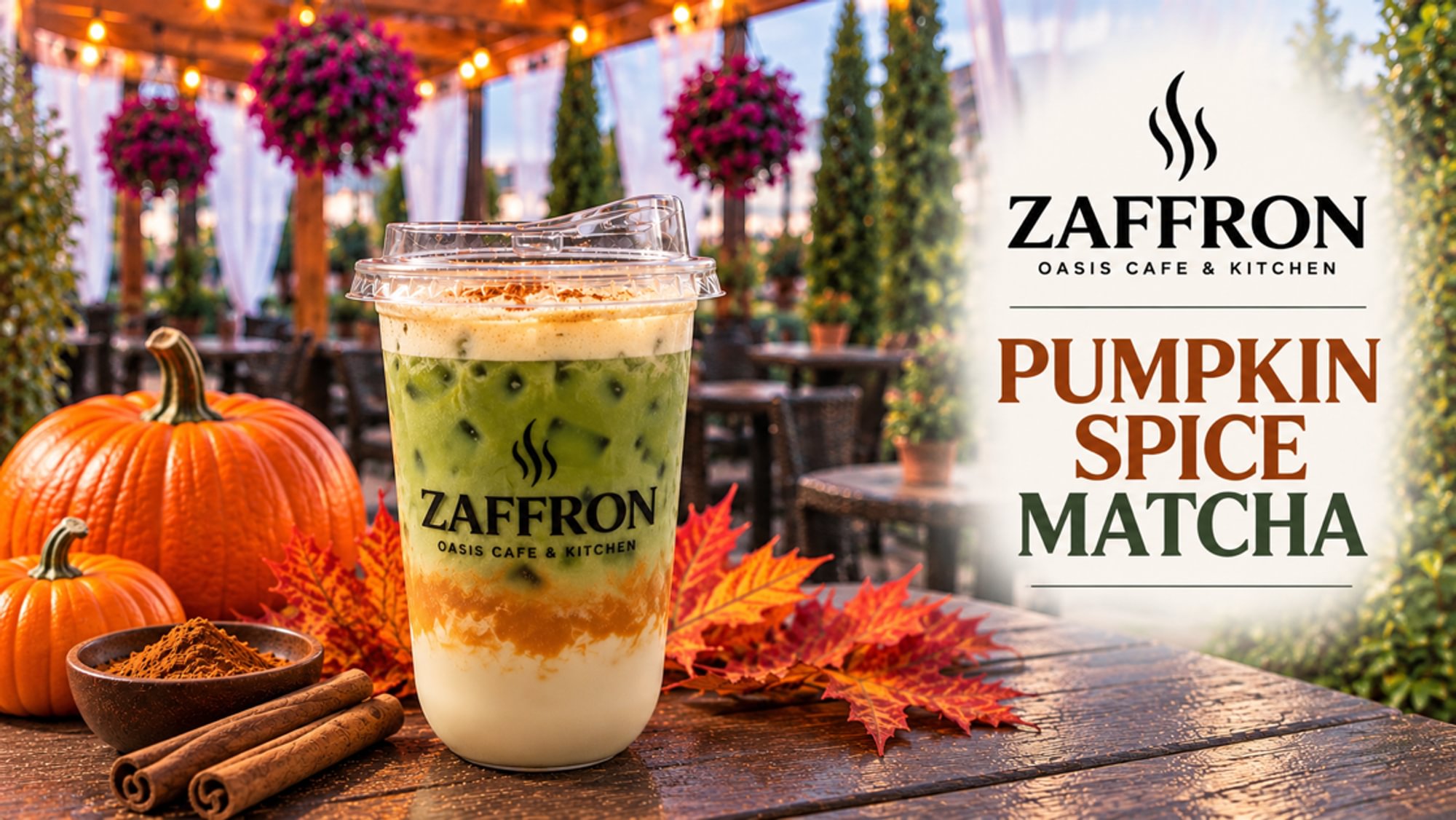 Pumpkin Spice Matcha