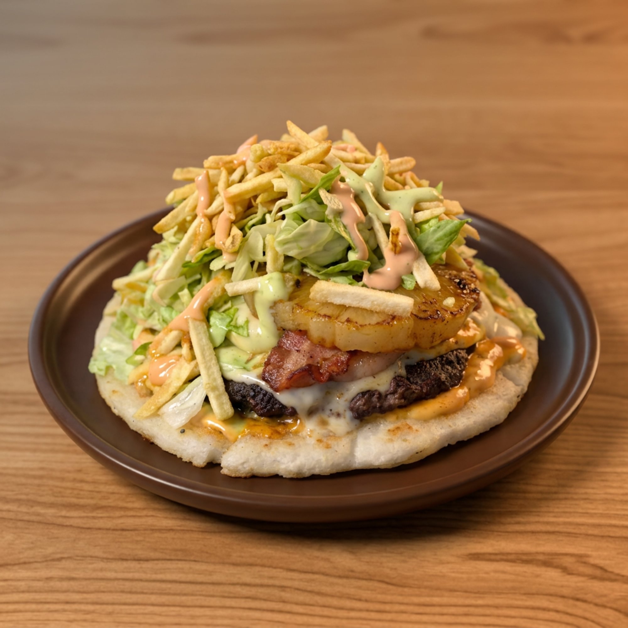 Hawaiian Arepa (No Rellena)