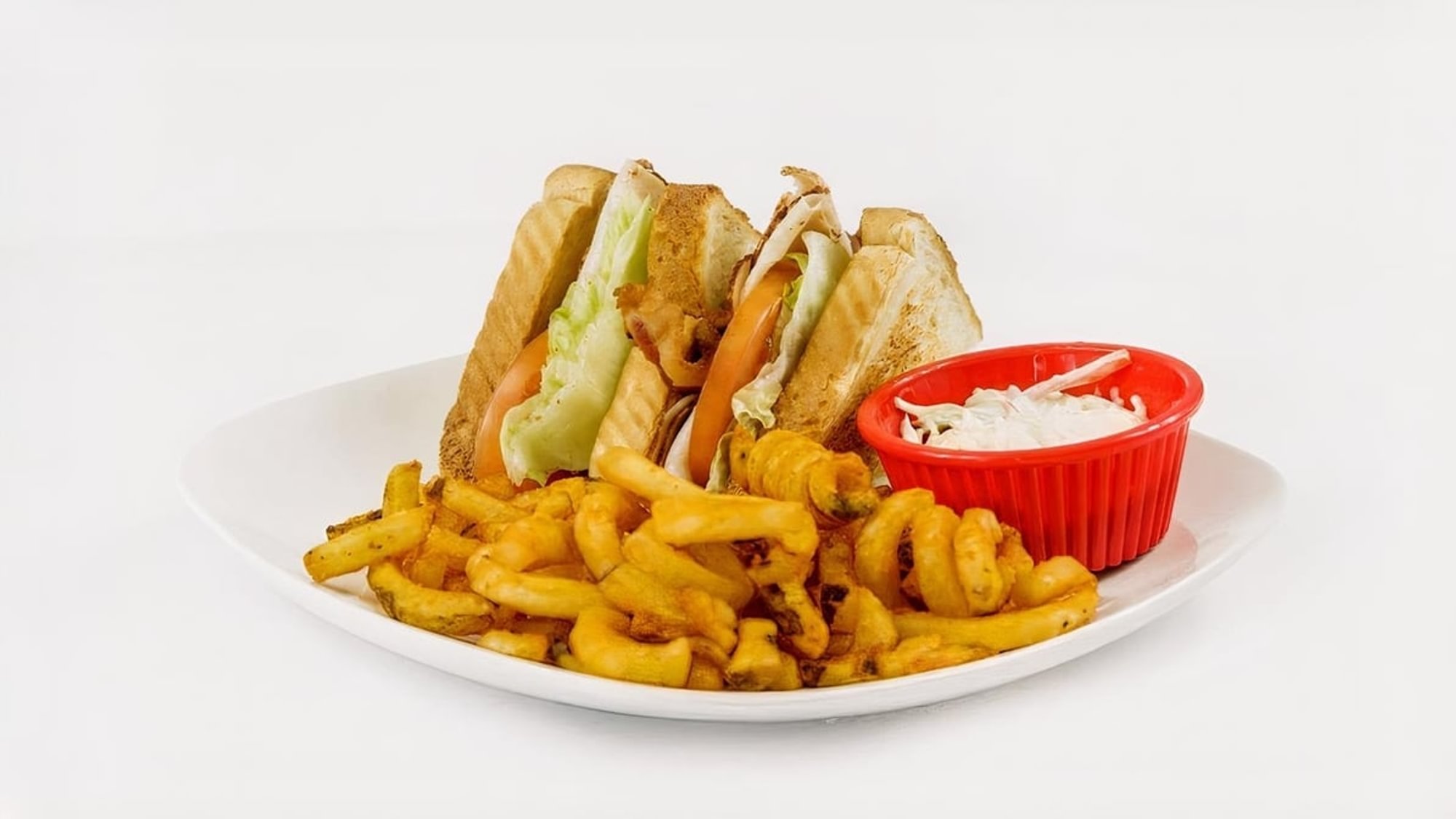 Turkey Ham Club Sandwich
