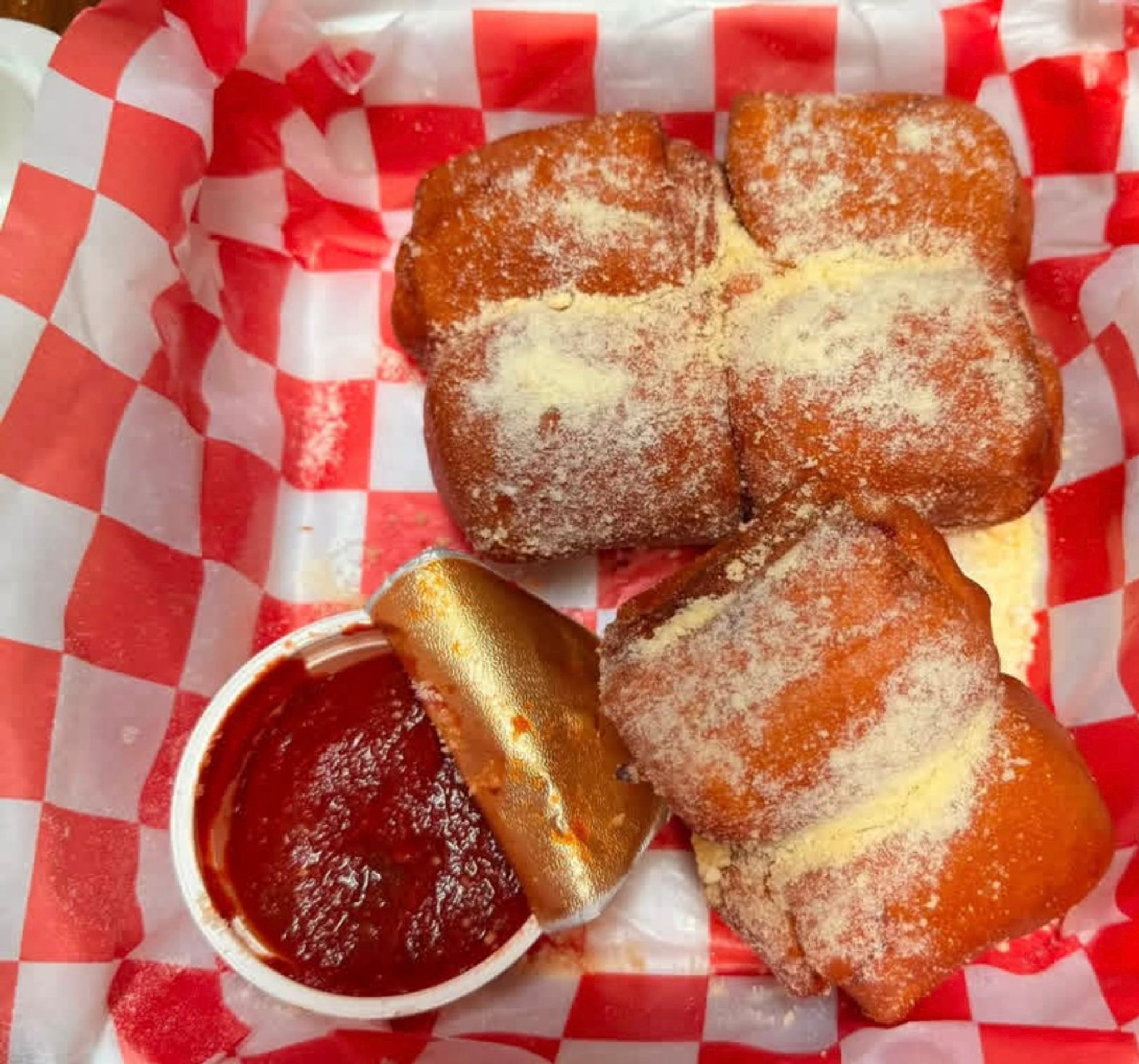 Fried Pepperoni Rolls