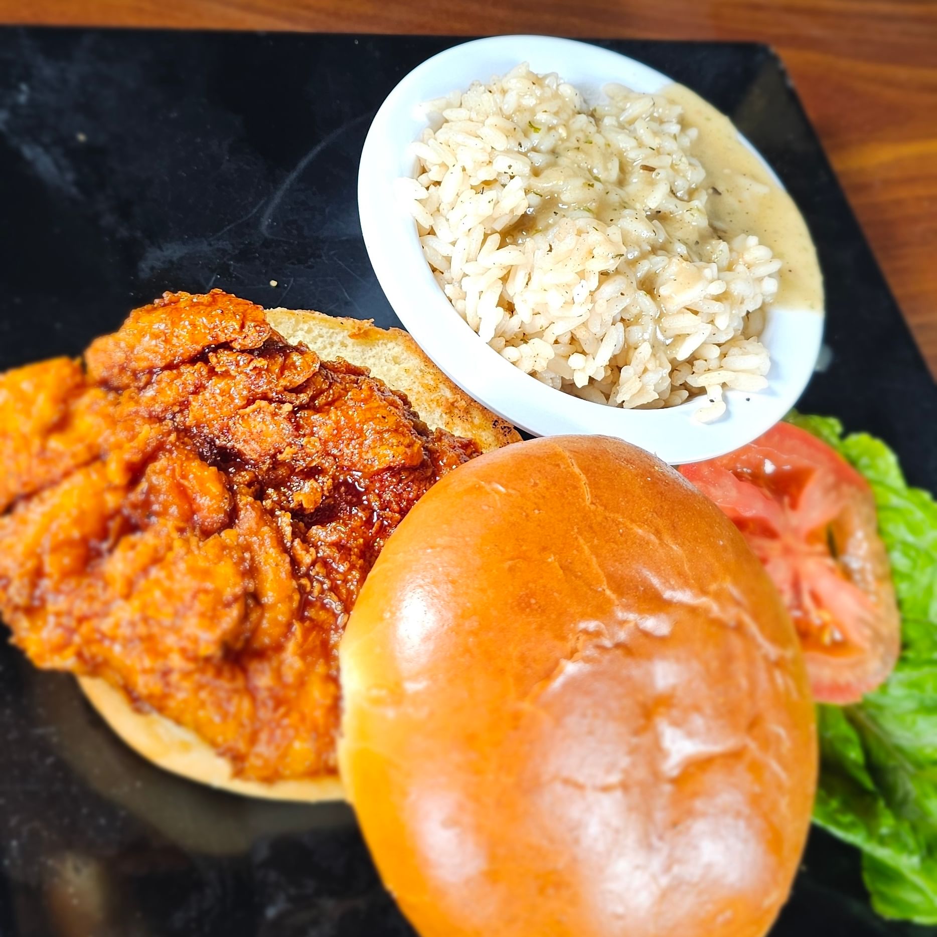 Hot Honey Chicken Sand
