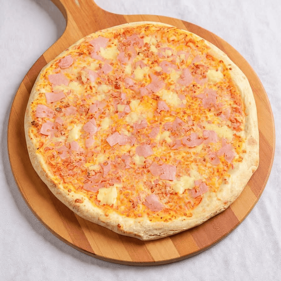 Hawaiian & Bacon Pizza