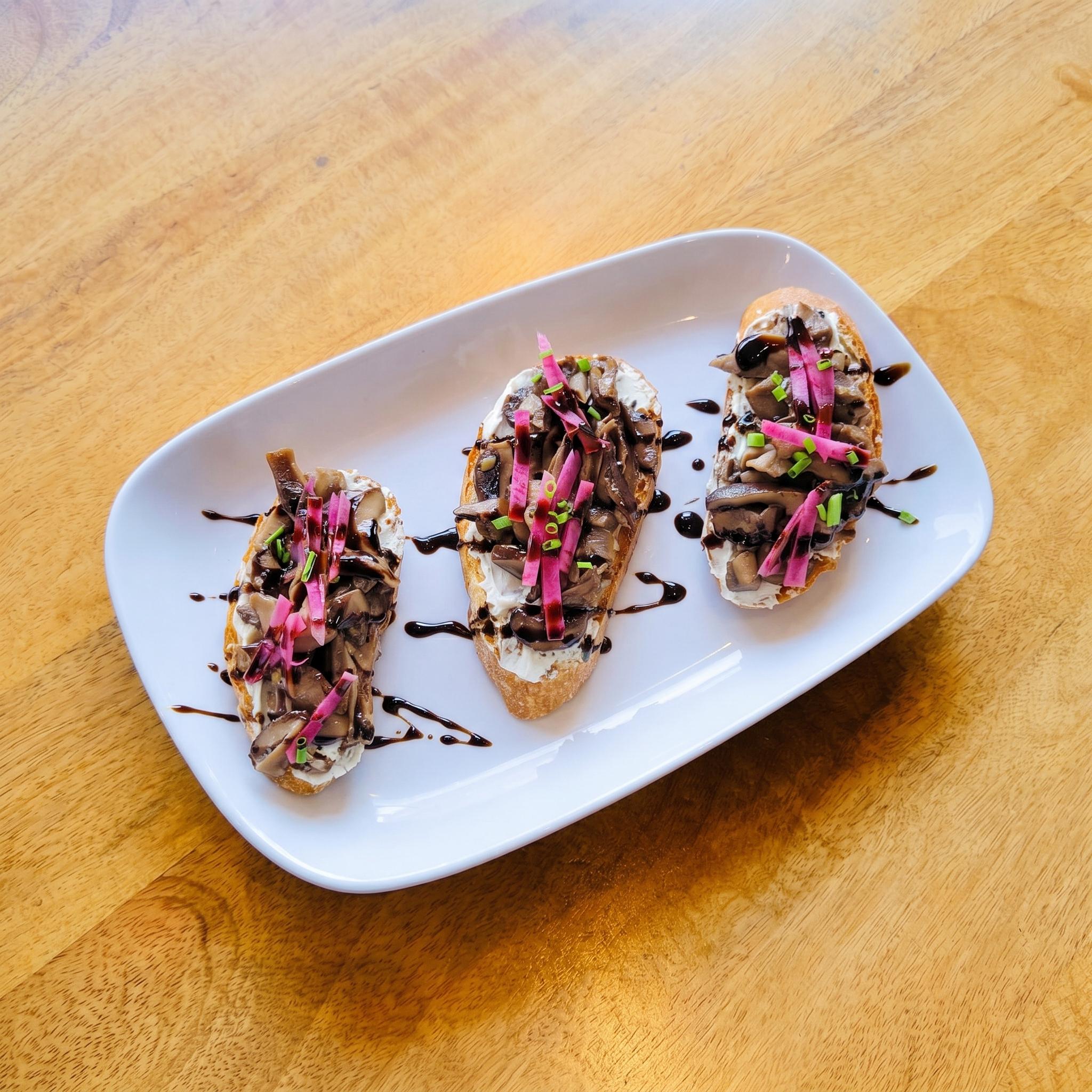 Wild Mushroom Crostini