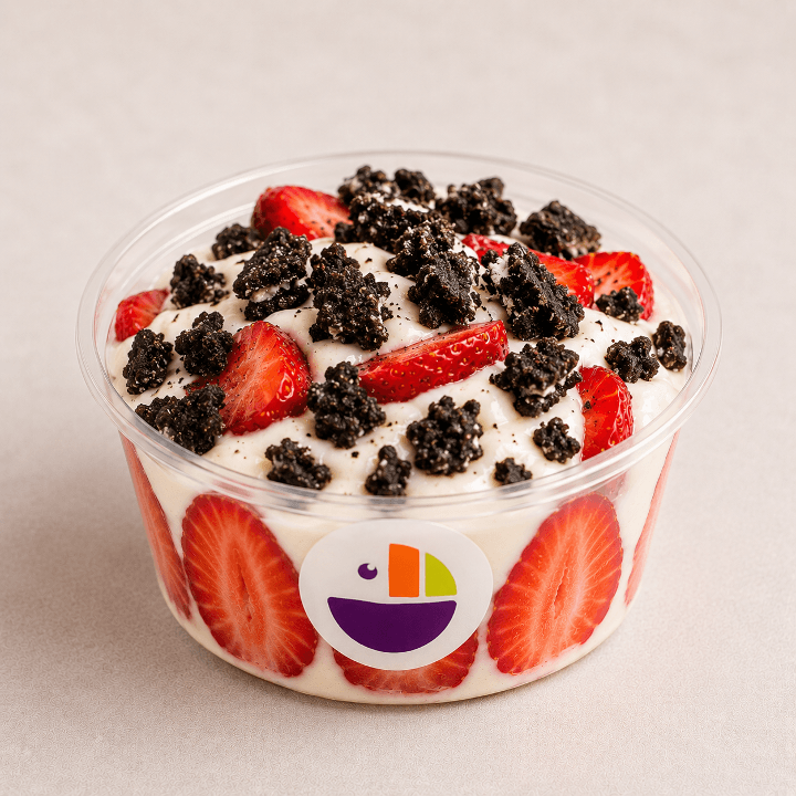 Strawberries & Cream with Oreos