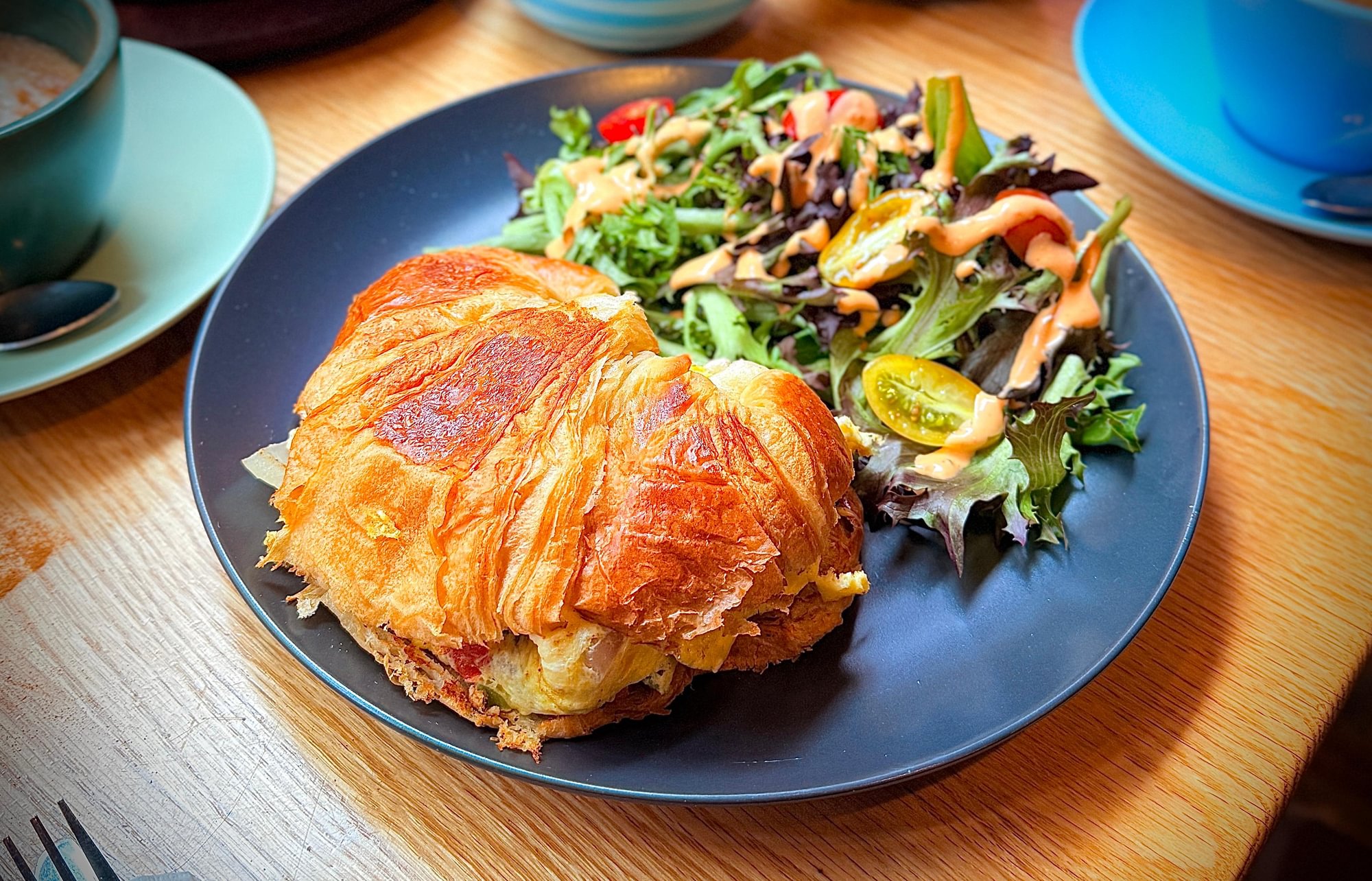 Veggie Omelette Sandwich