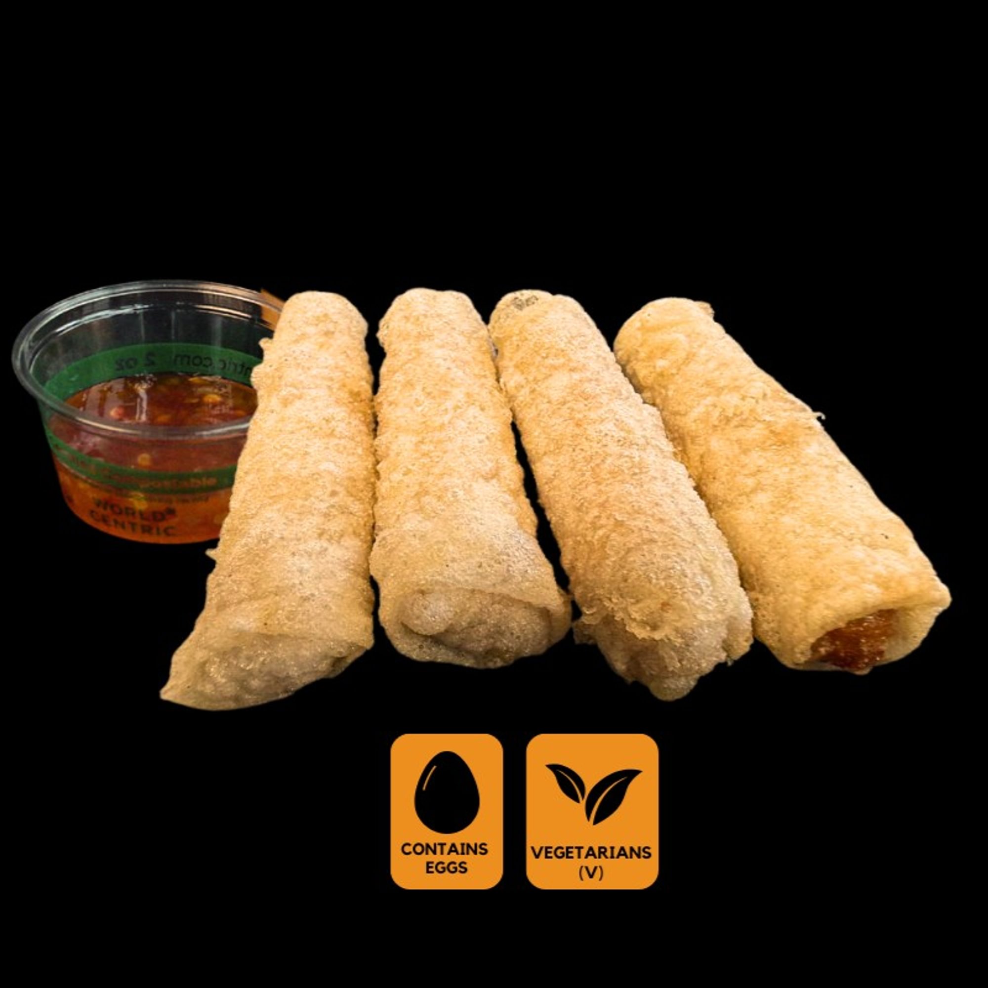 Veggie Egg Rolls (v)