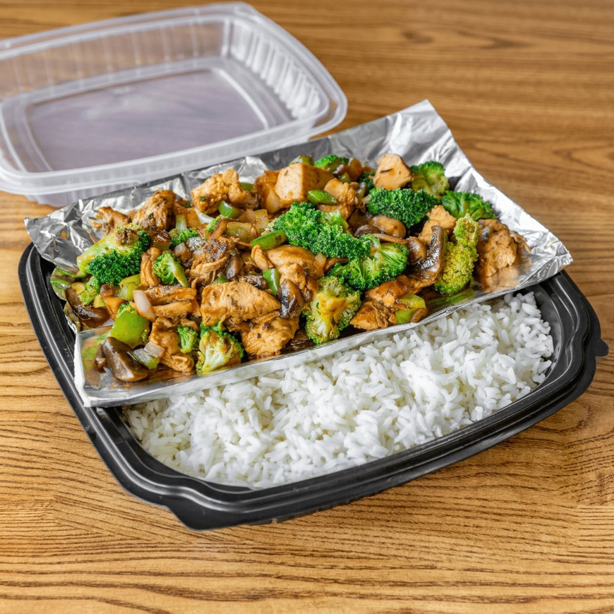 Teriyaki Grilled Chicken Stir Fry