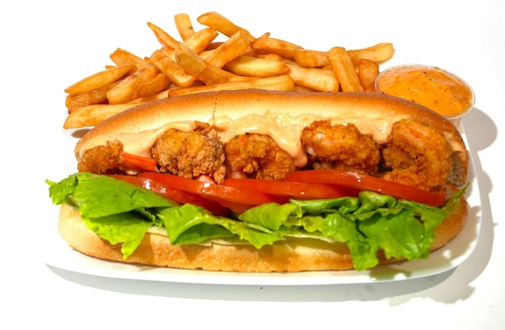 PoBoy Shrimp Meal