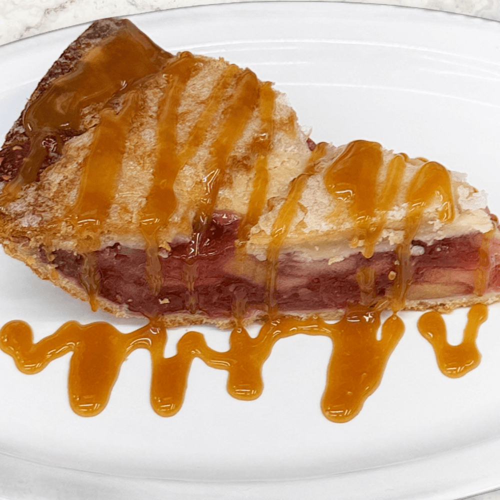 Caramel Apple Berry Pie
