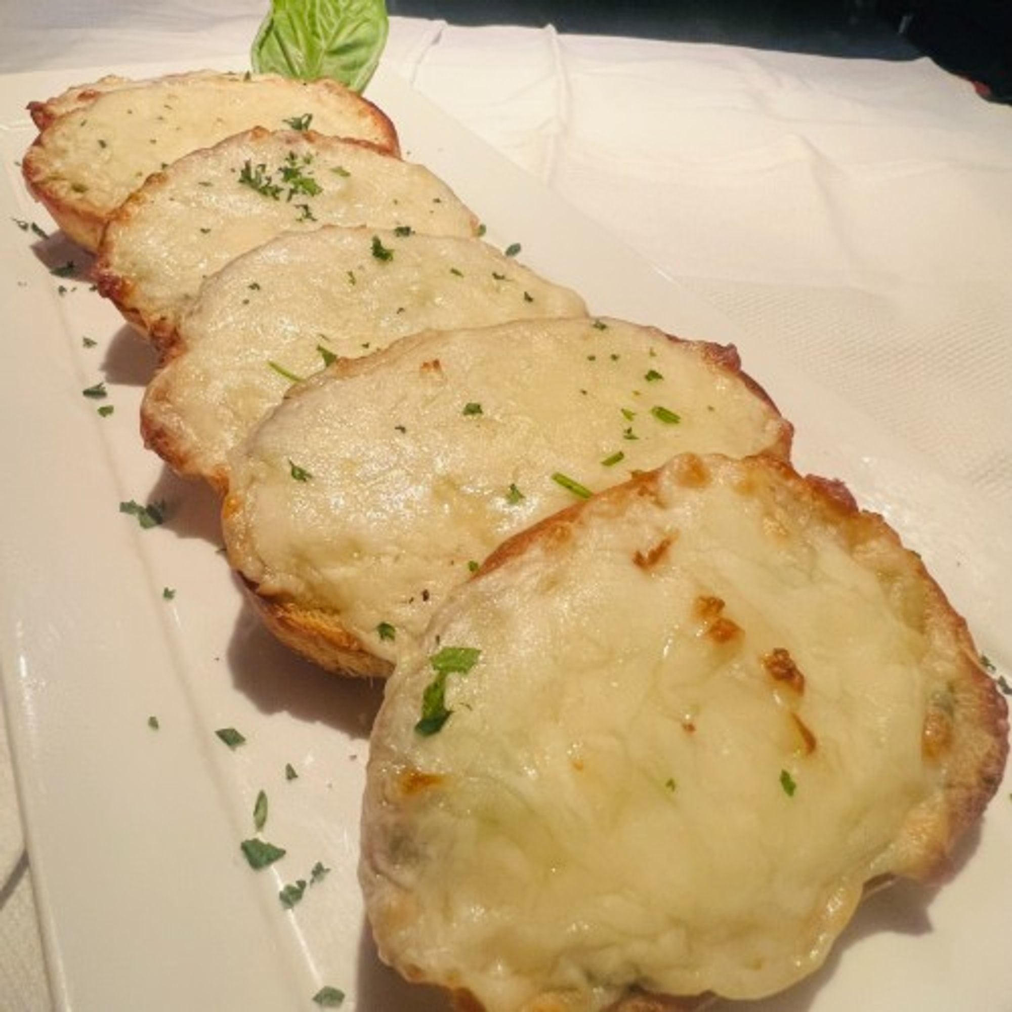 Garlic Bread and Cheese
