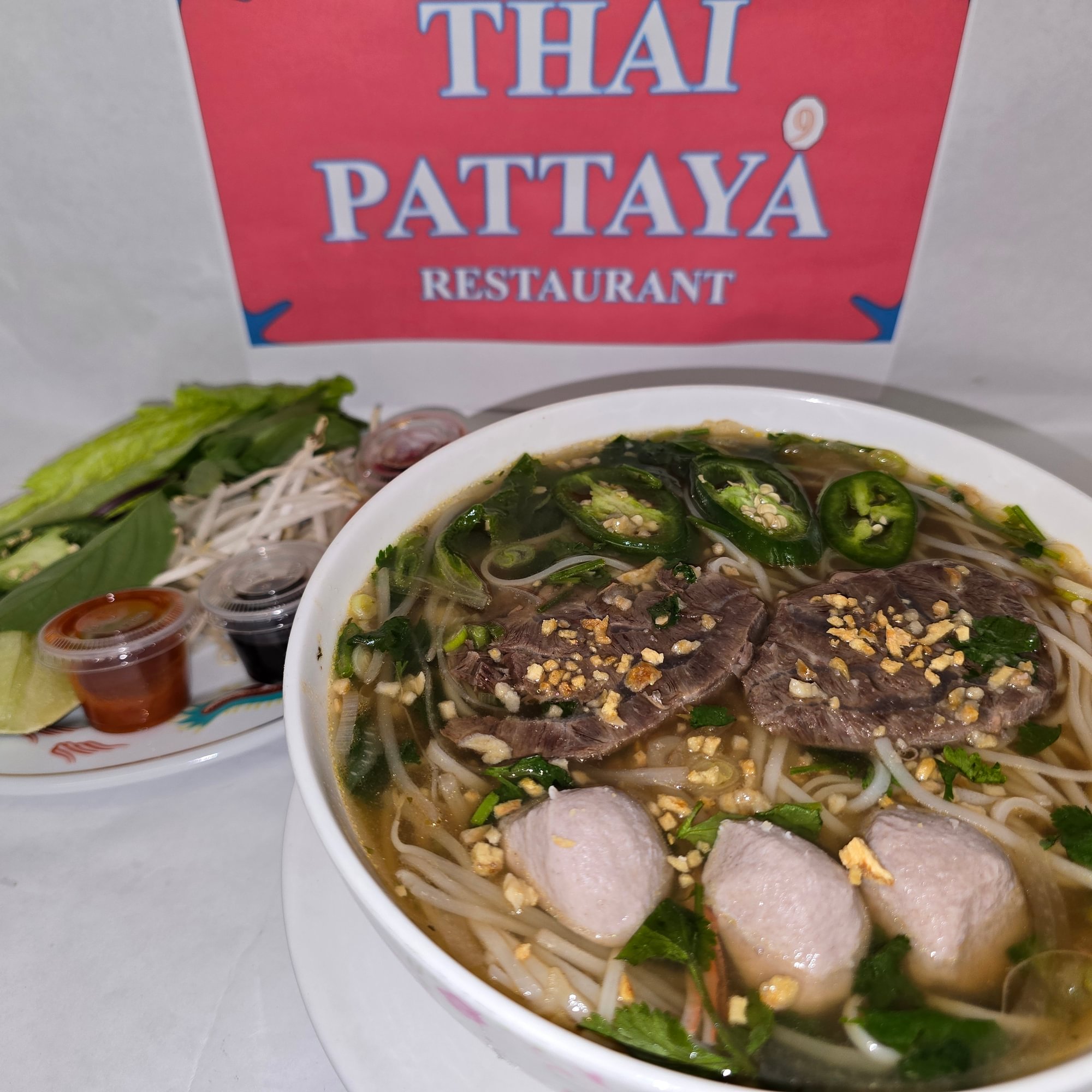 Pho Large Meatball+Tendon (M)