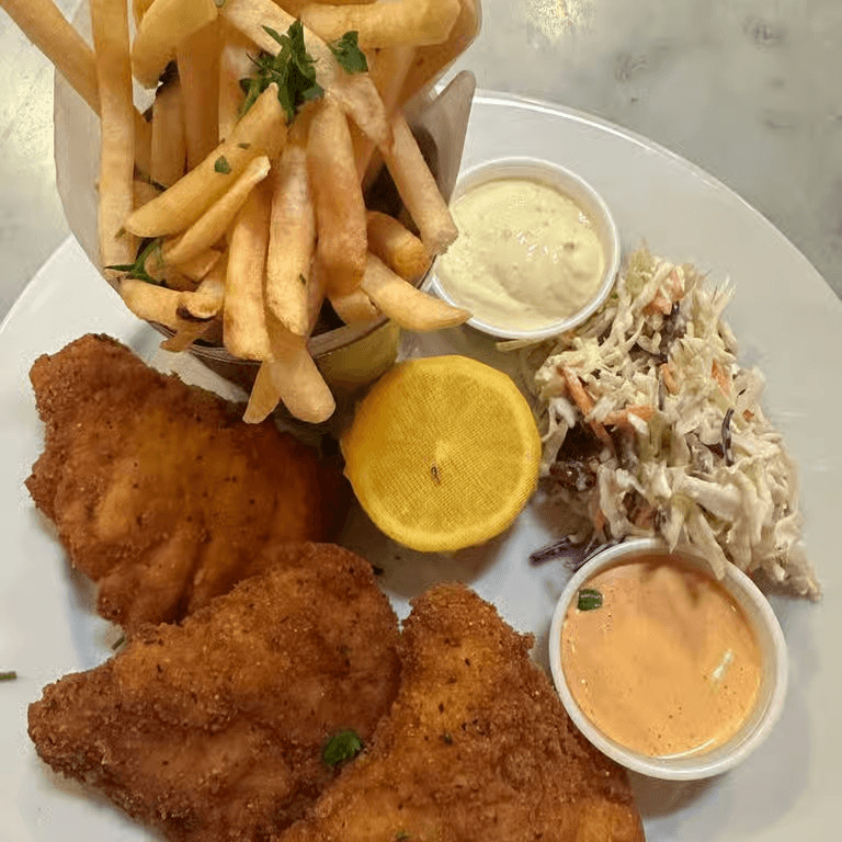 Fish & chips dinner