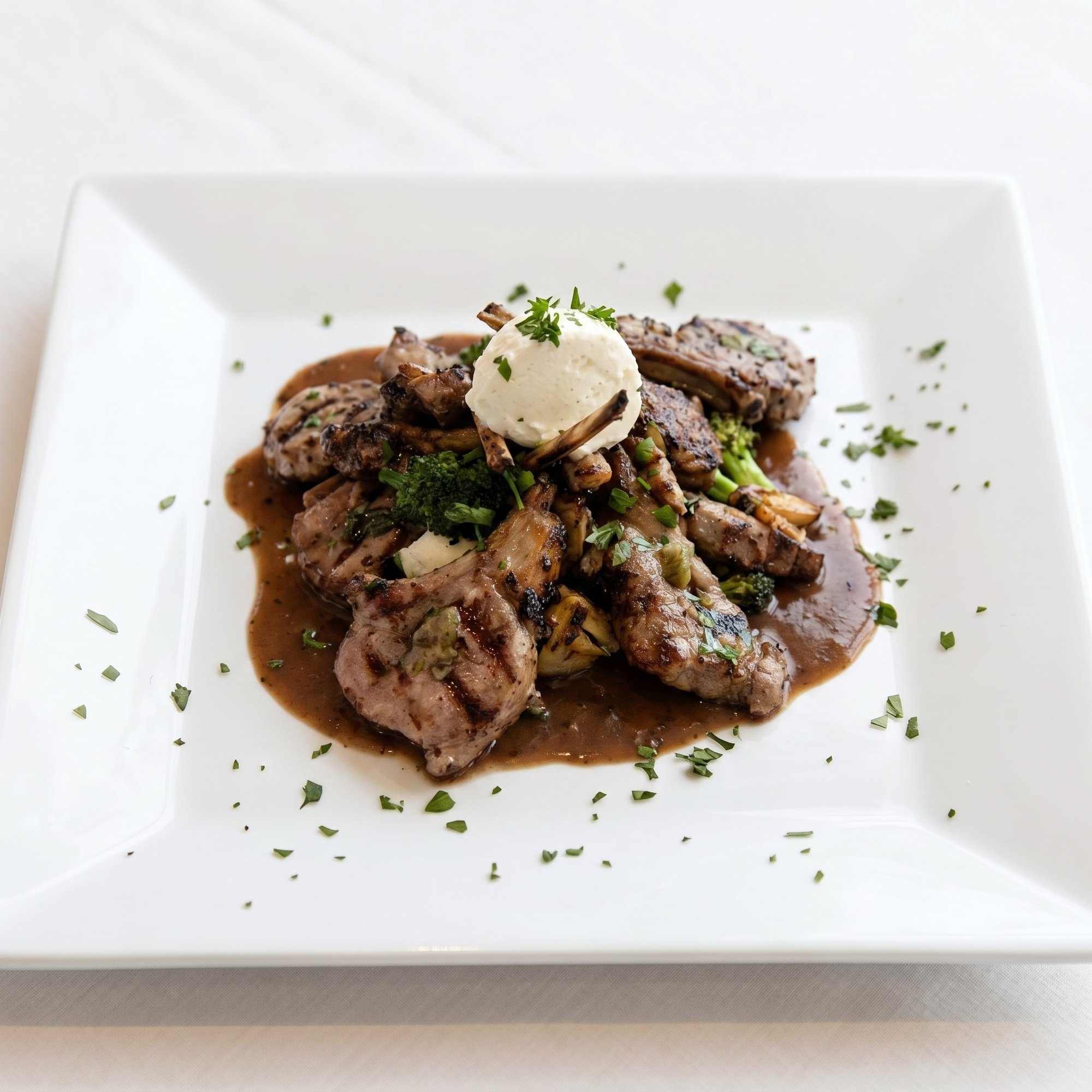 Stuffed Baby Rack of Lamb