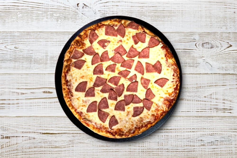 Small Canadian Bacon Pizza