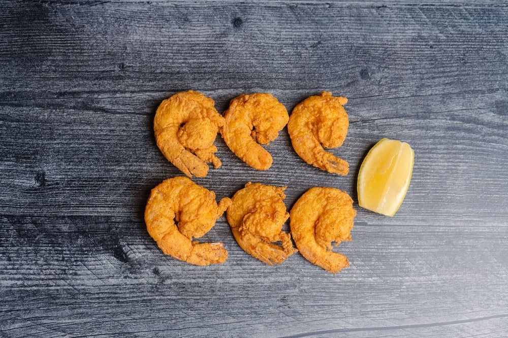 6pc Shrimp & 1 Cornbread