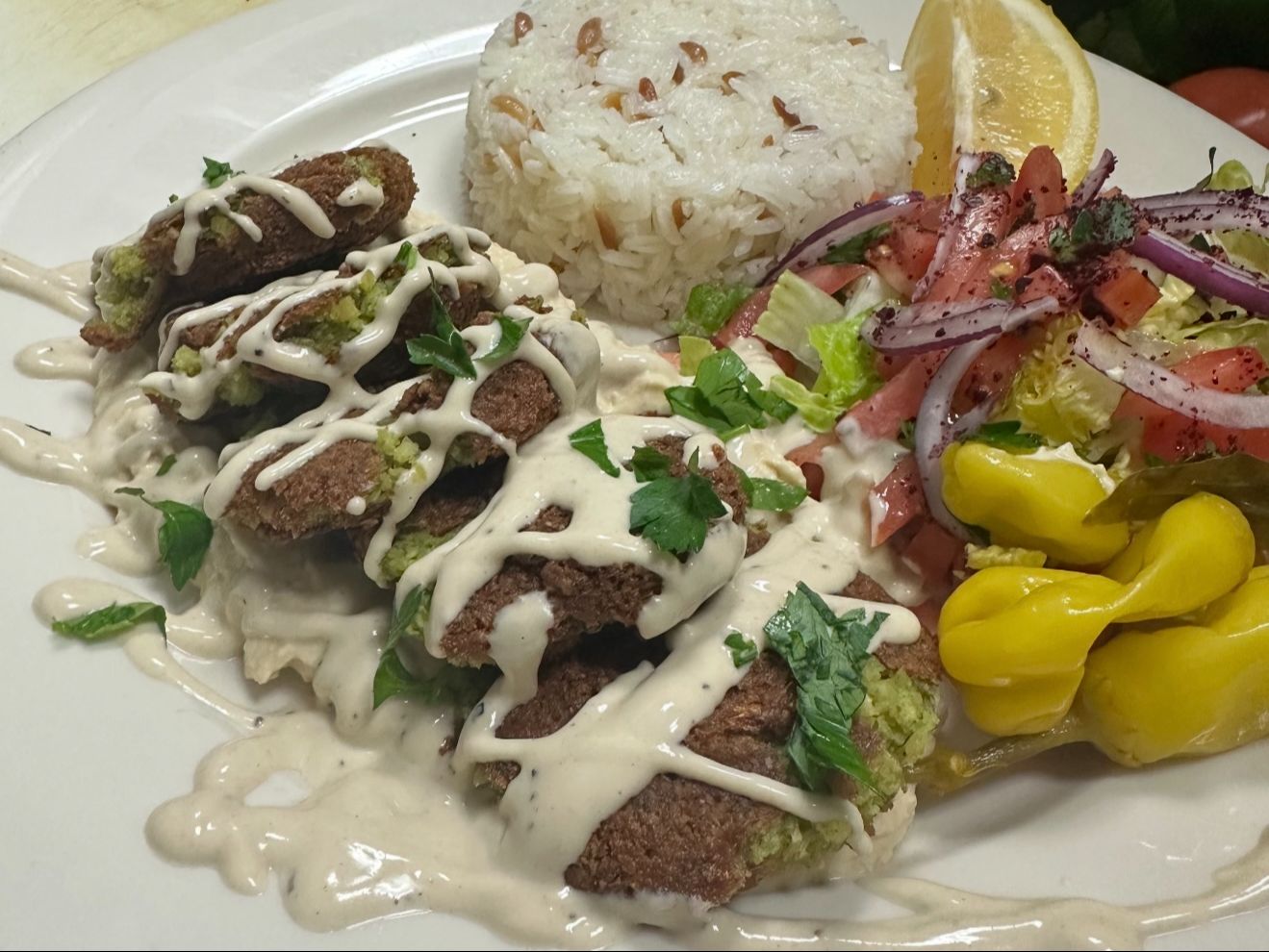Falafel Plate