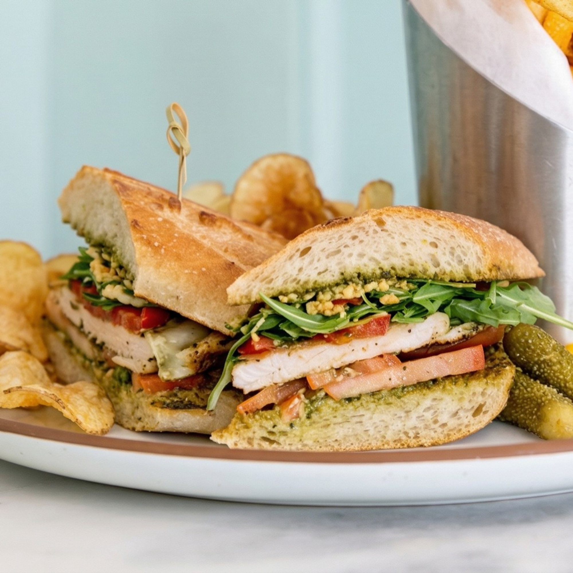 Pesto Chicken Sandwich