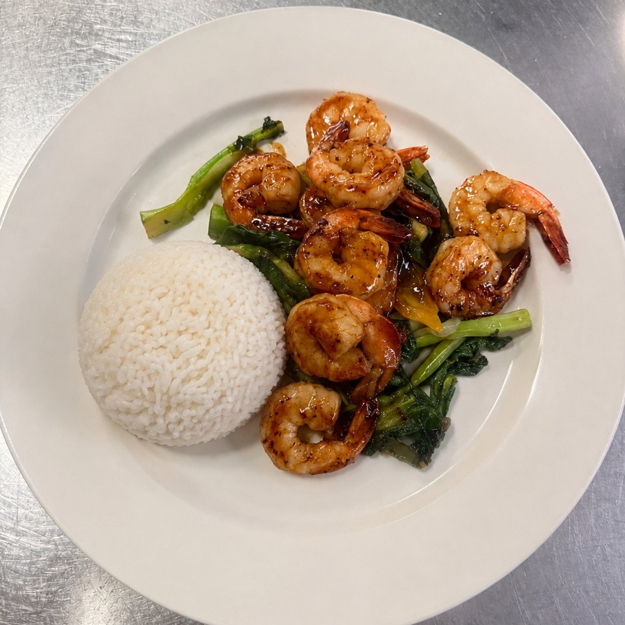 L. Shrimp Teriyaki
