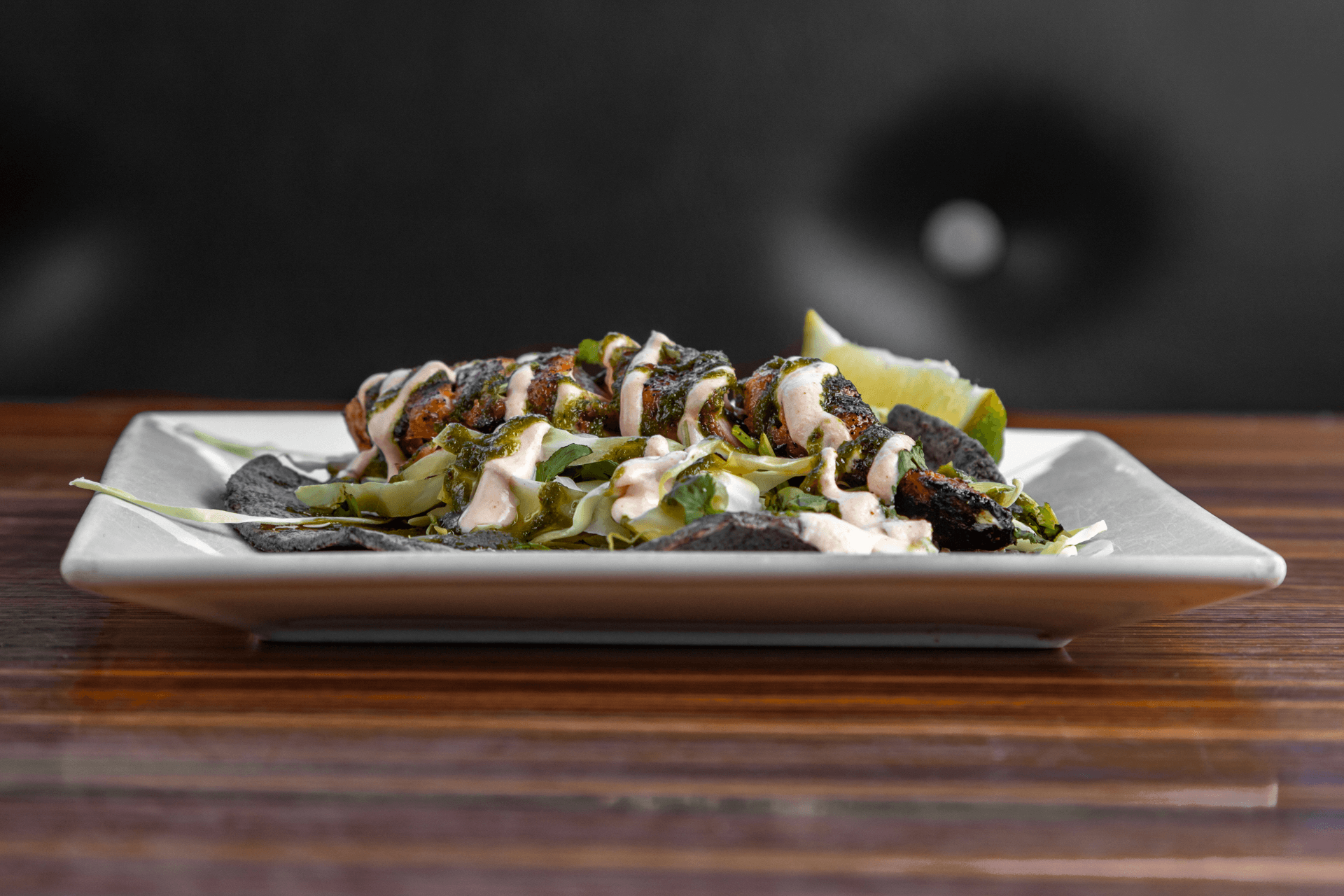 Cajun Salmon Taco