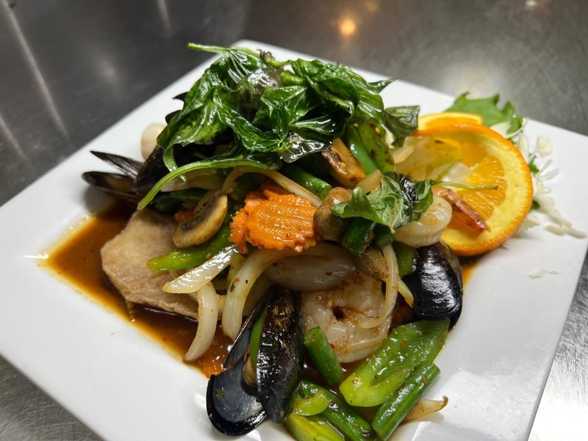Seafood Basil