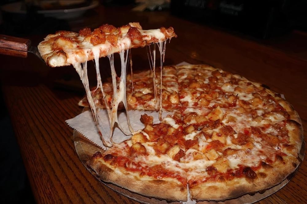 Thai Chicken Pizza