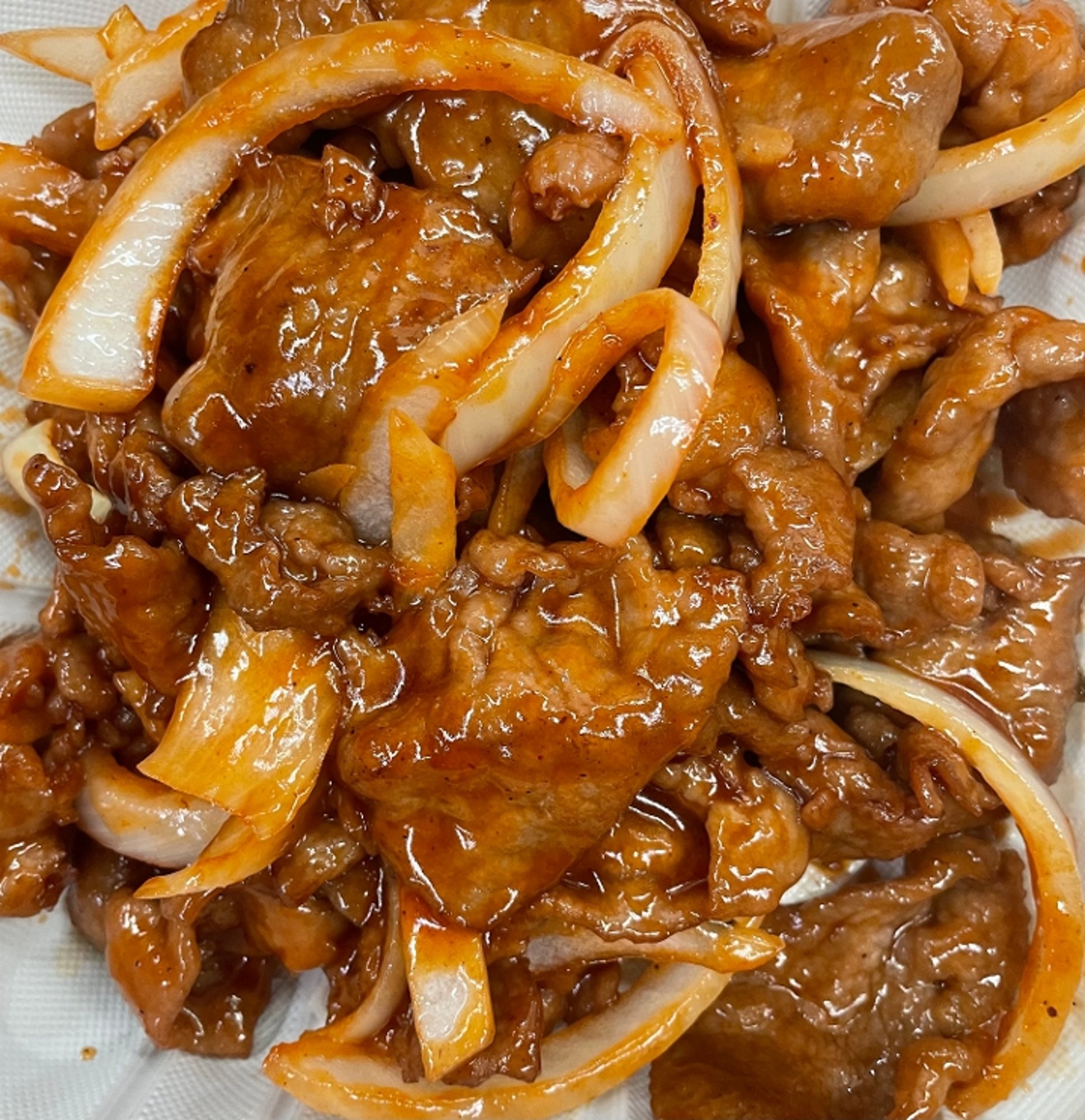 中式牛肉 100.Beef Chinese Style