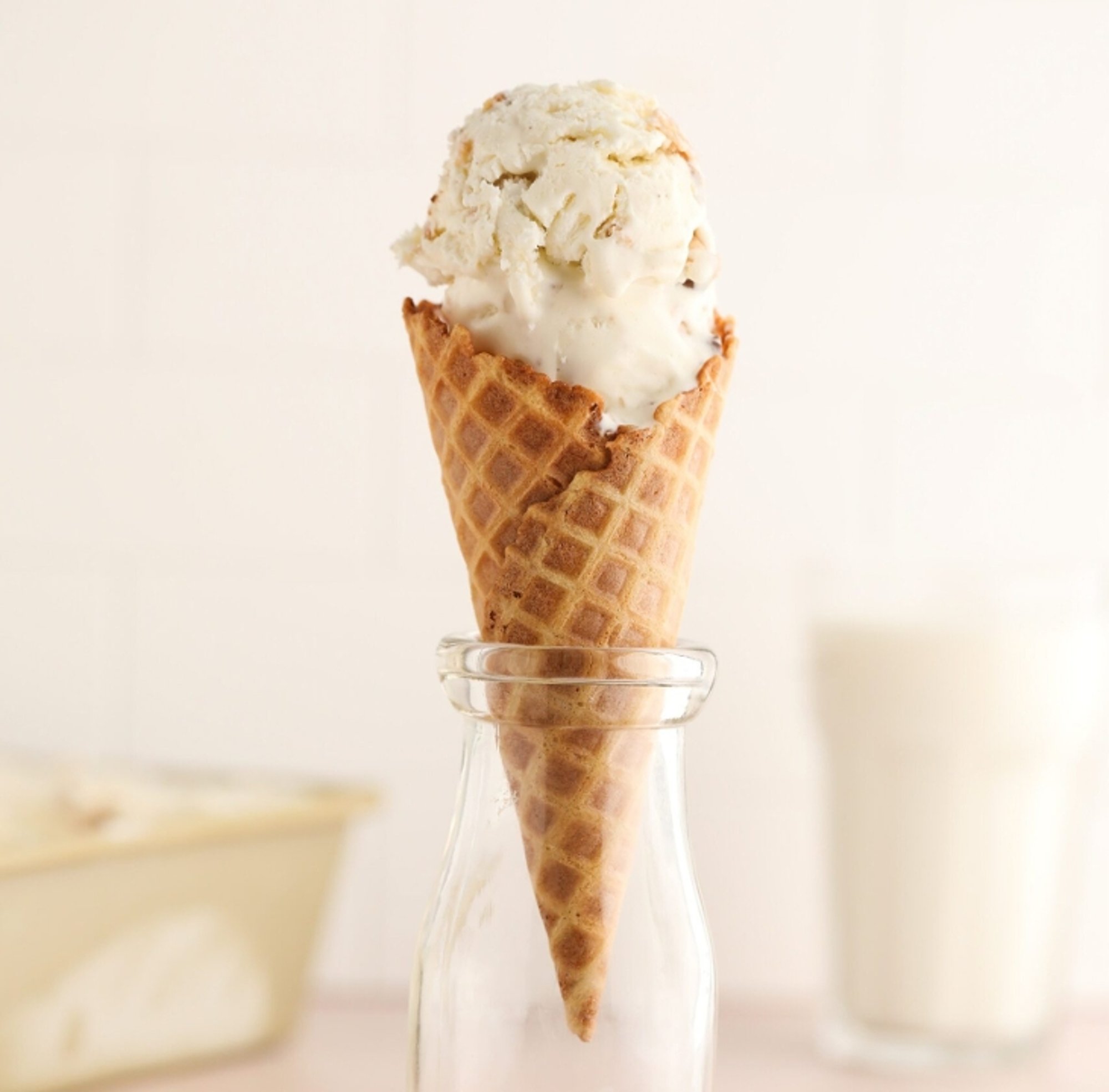 Ice Cream Scoop in Waffle Cone