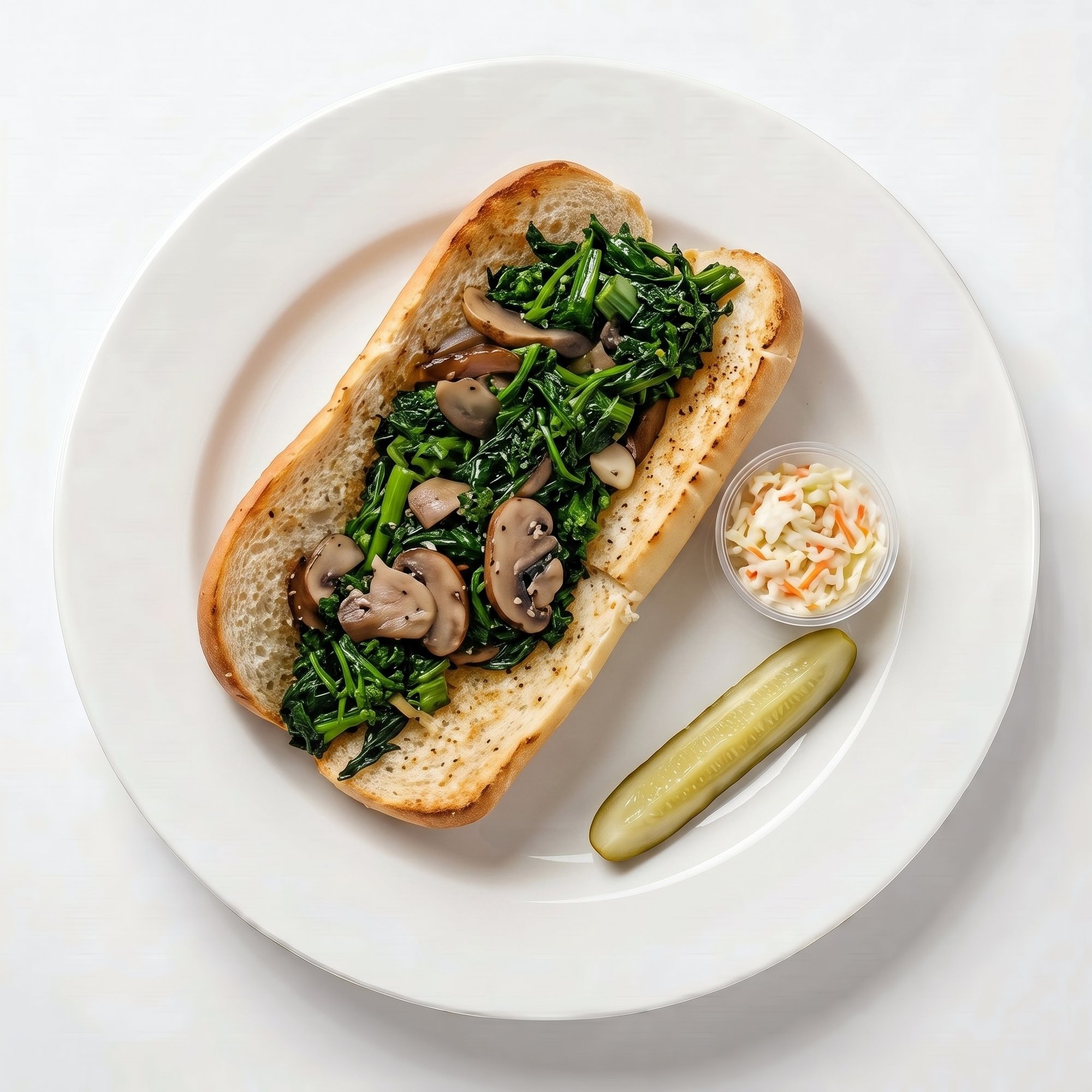 Sausage & Broccoli Rabe Sandwich