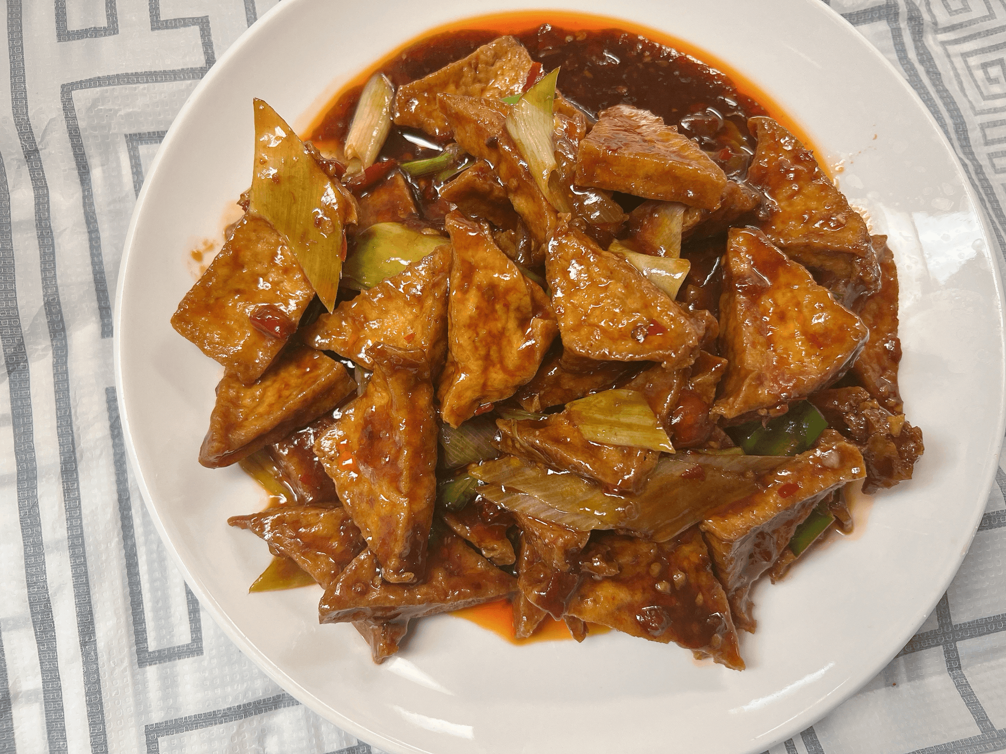 Stir Fried Tofu 家常豆腐