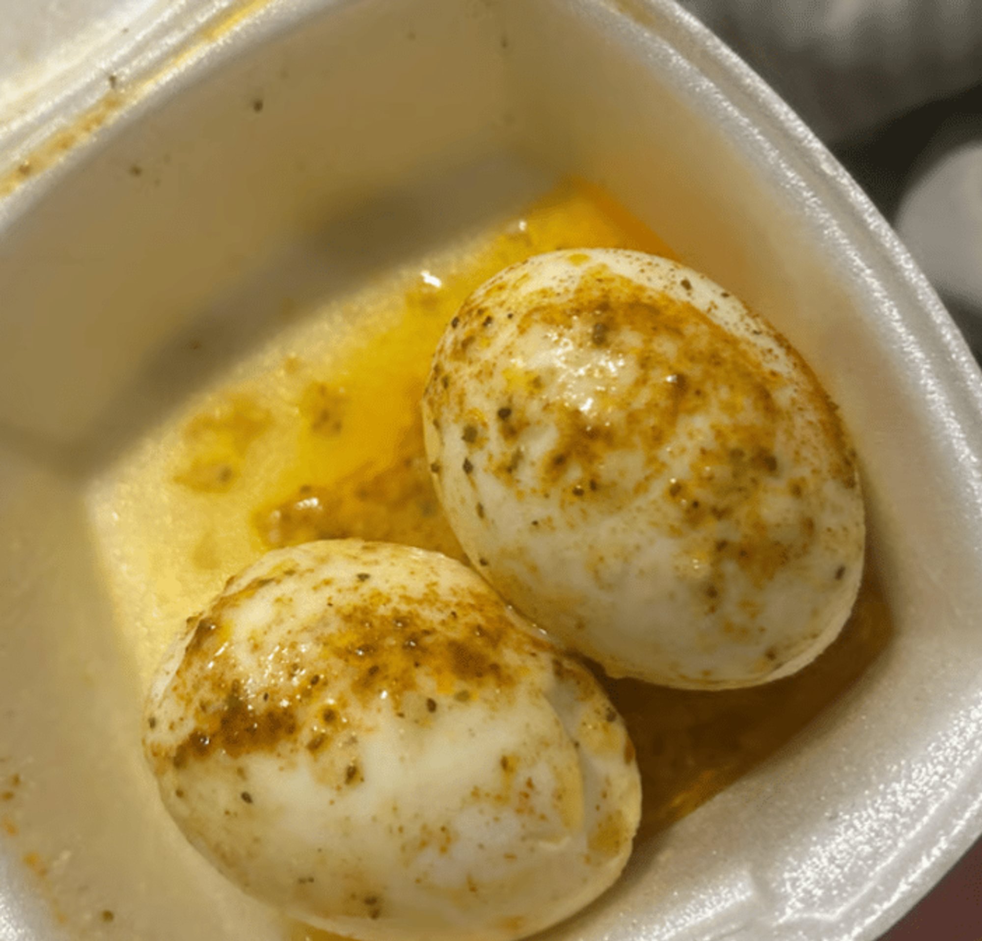 Garlic Boiled Eggs (2)