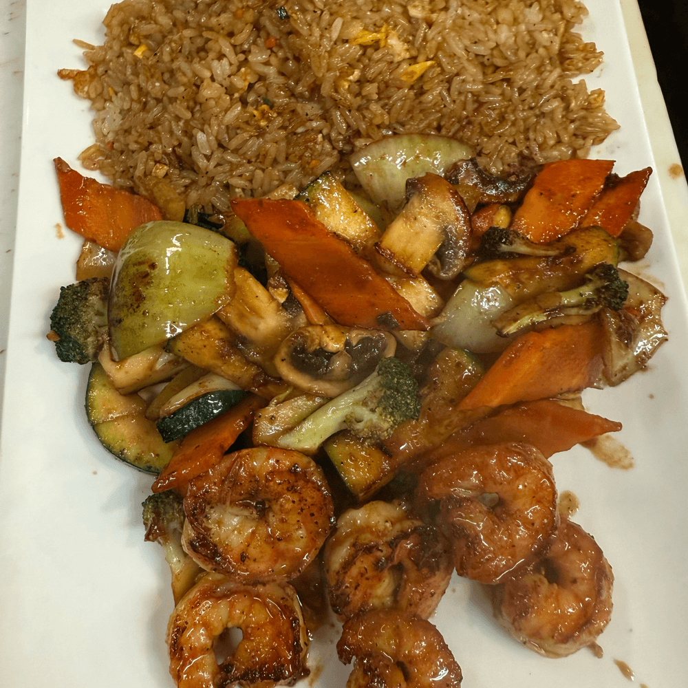 L# Shrimp Hibachi Lunch