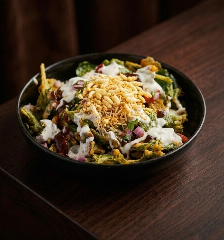 Bhel Palak Chaat
