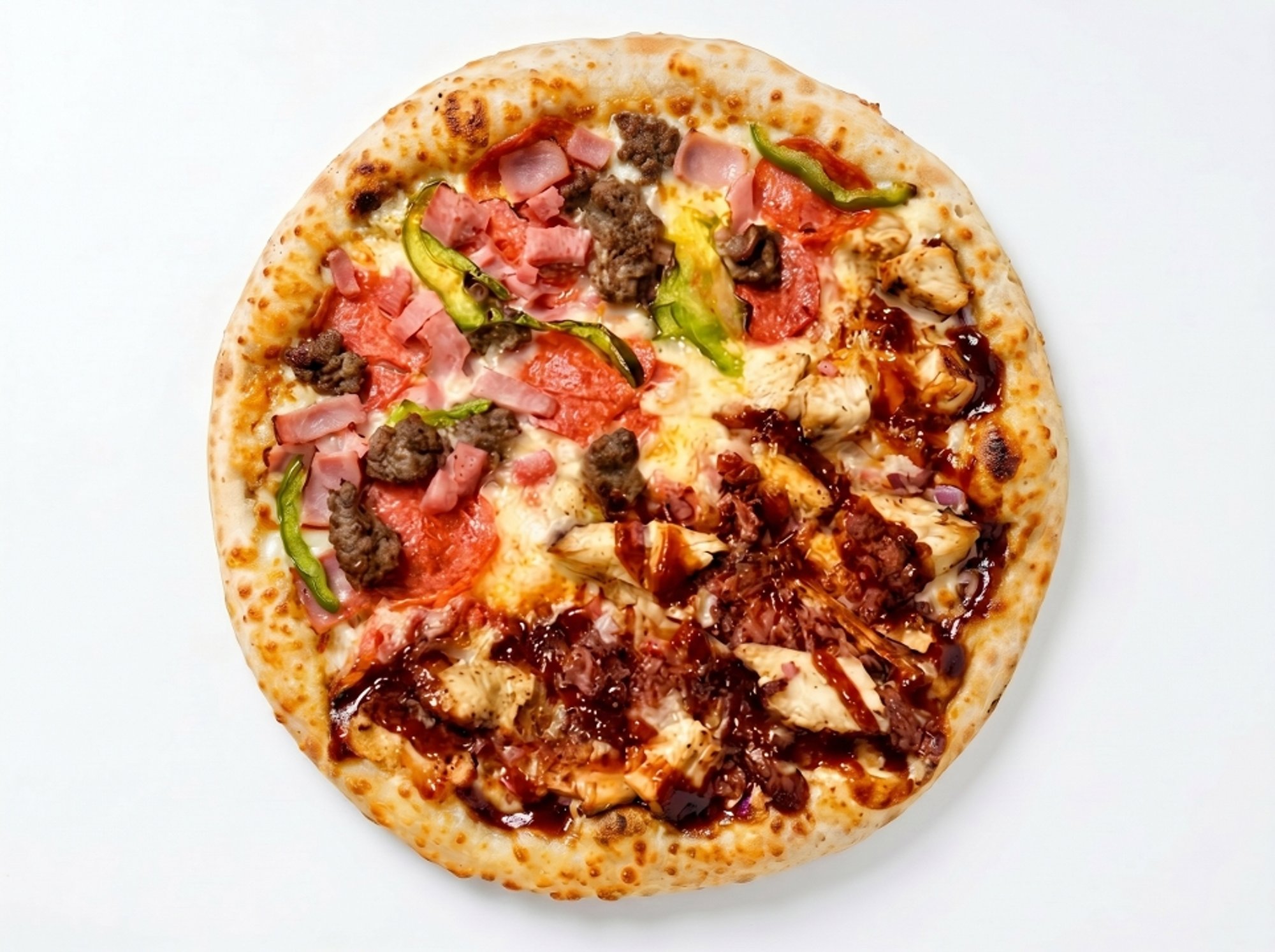 14" 1/2 & 1/2 Specialty Pizza