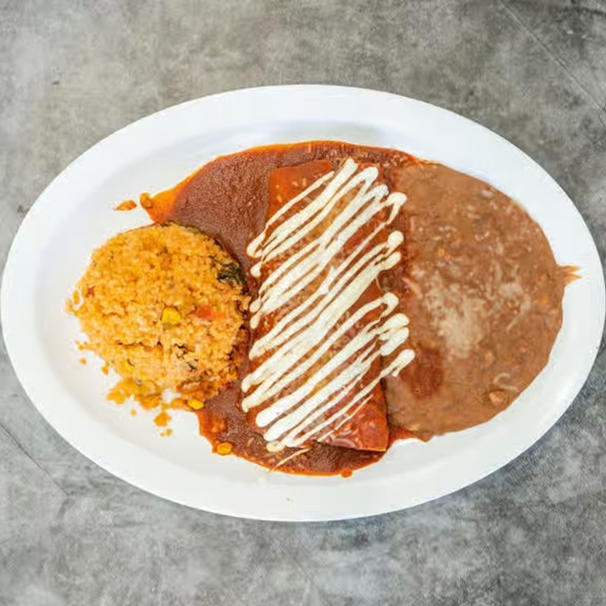 Enchiladas Rojas