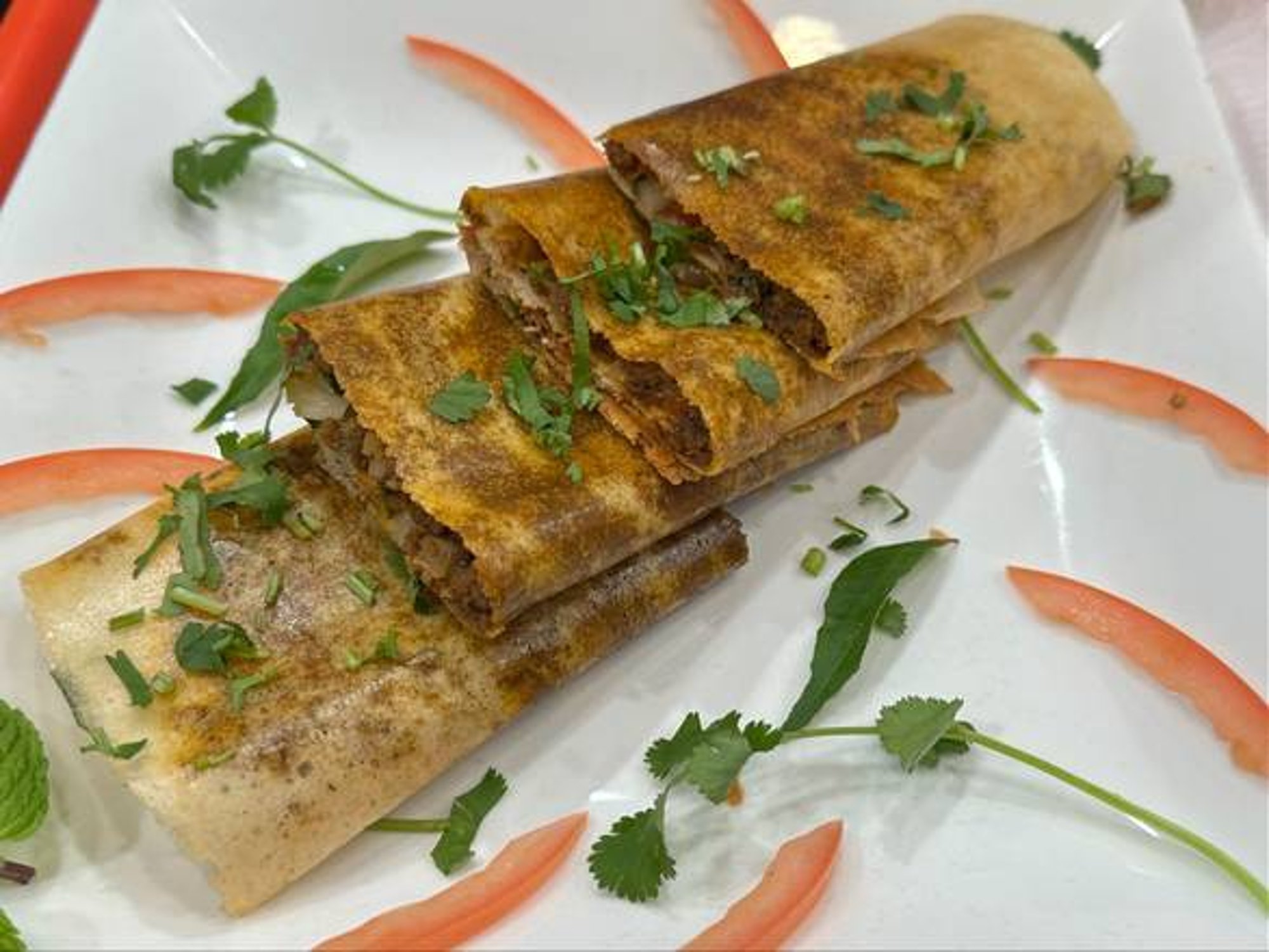 Beyond Karaikudi Vegan Soya Dosa