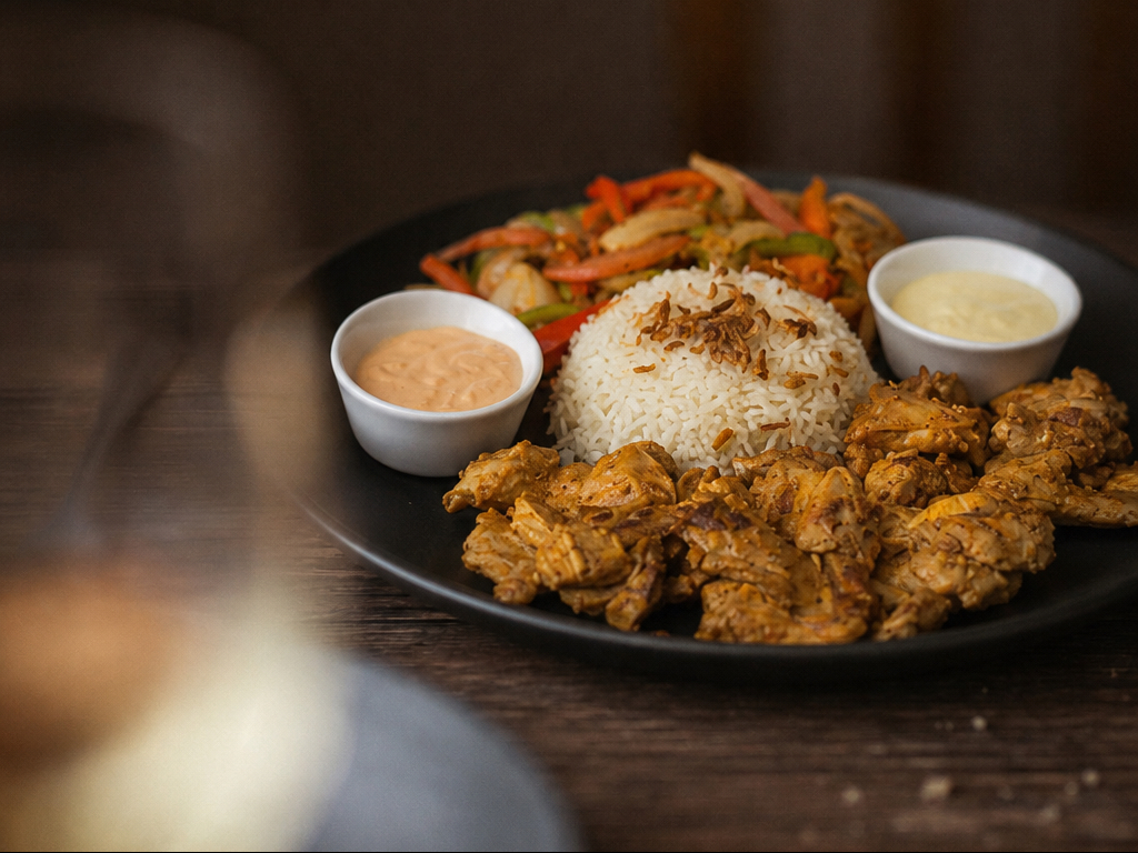 Grill Chicken Rice Bowl