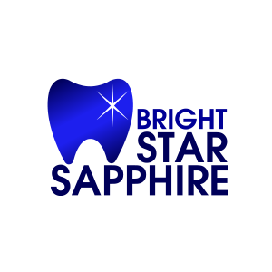 Bright Star Sapphire Dental Logo
